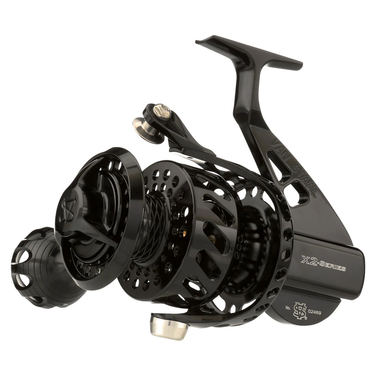 Van Staal VSX2 Black Bail-Less Spinning Reel 201 4.25:1 RH | VS201BX2