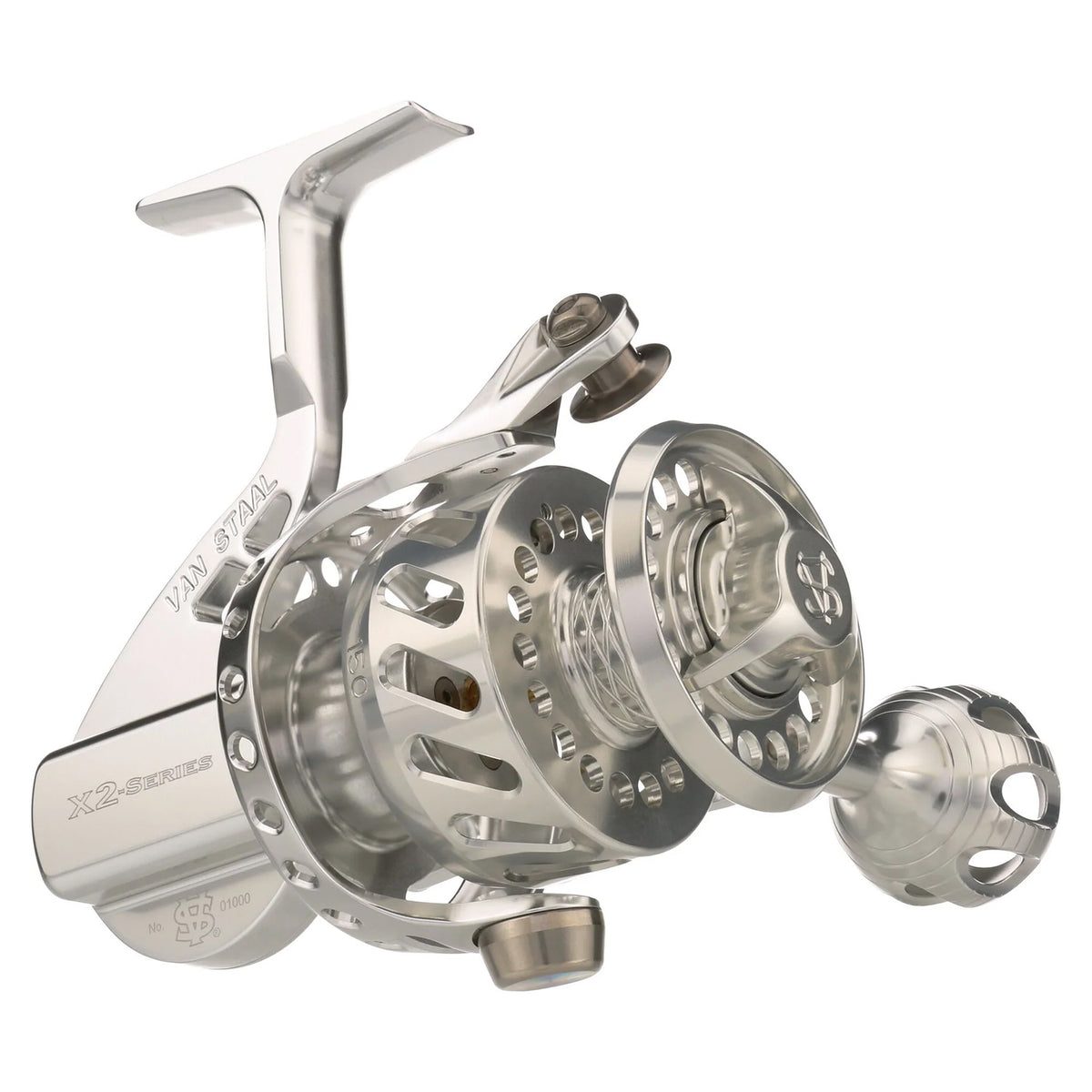 Van Staal VSX2 Silver Bail-Less Spinning Reel 150 4.75:1 LH | VS150SX2