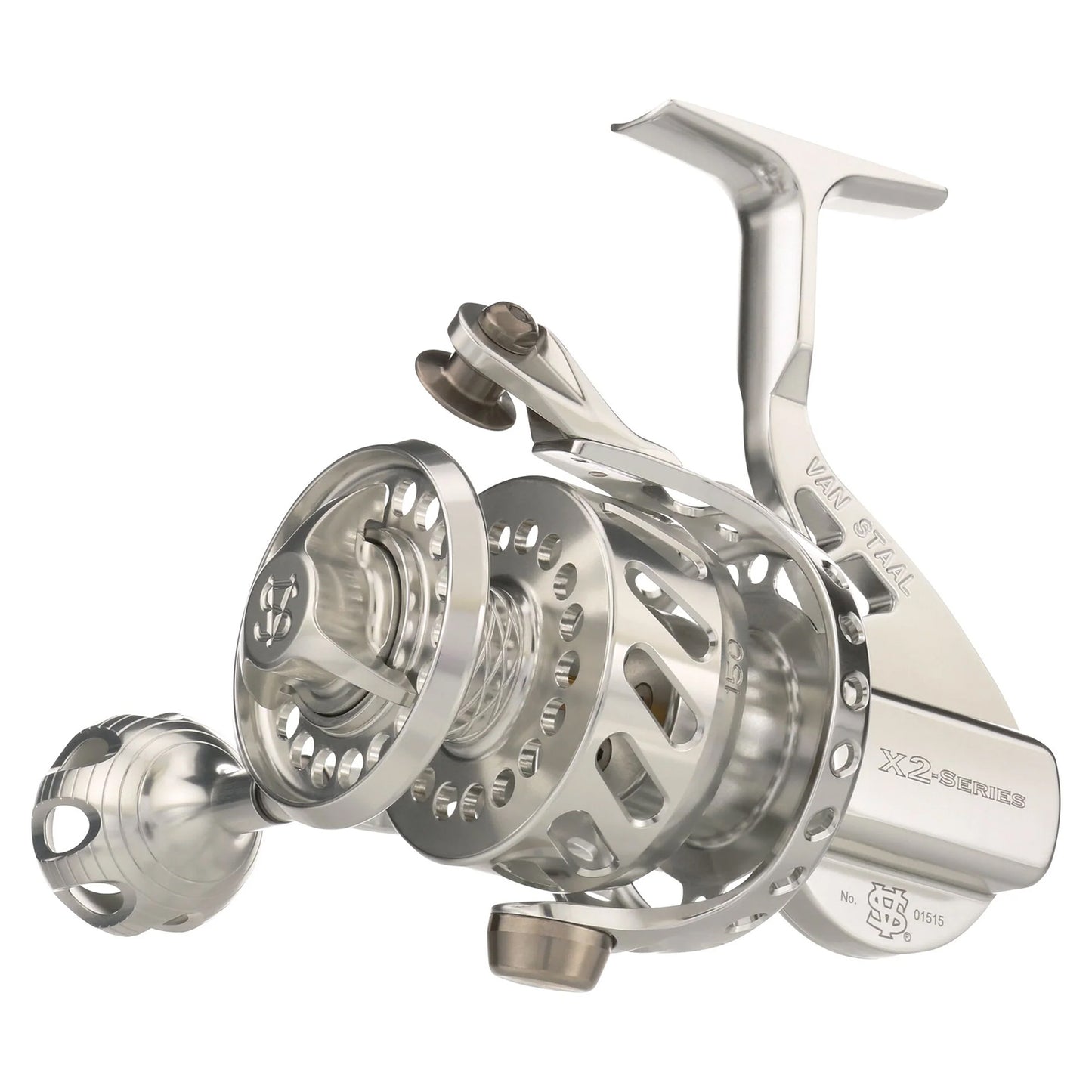 Van Staal VSX2 Silver Bail-Less Spinning Reel 151 4.75:1 RH | VS151SX2