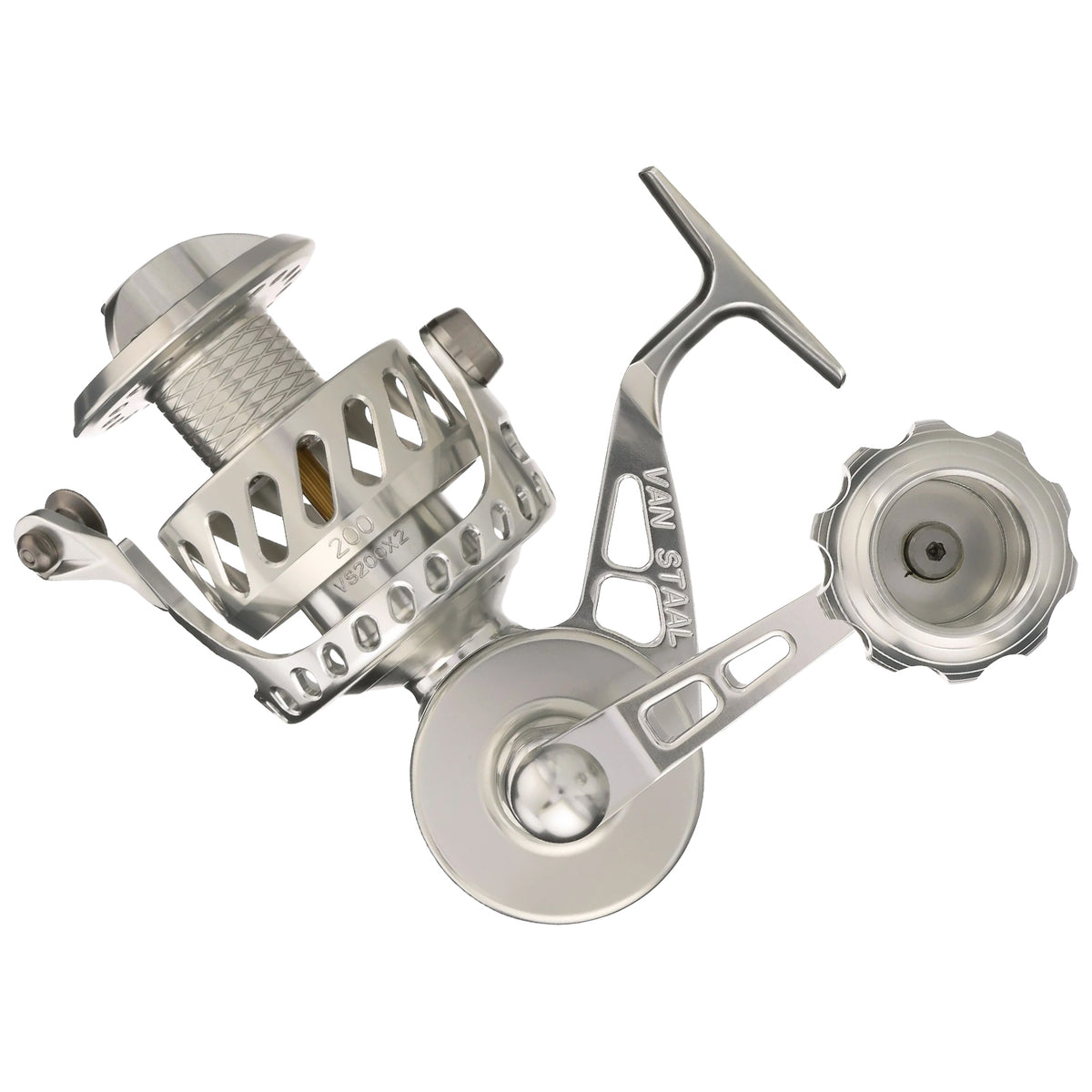 Van Staal VSX2 Silver Bail-Less Spinning Reel 200 4.25:1 LH | VS200SX2