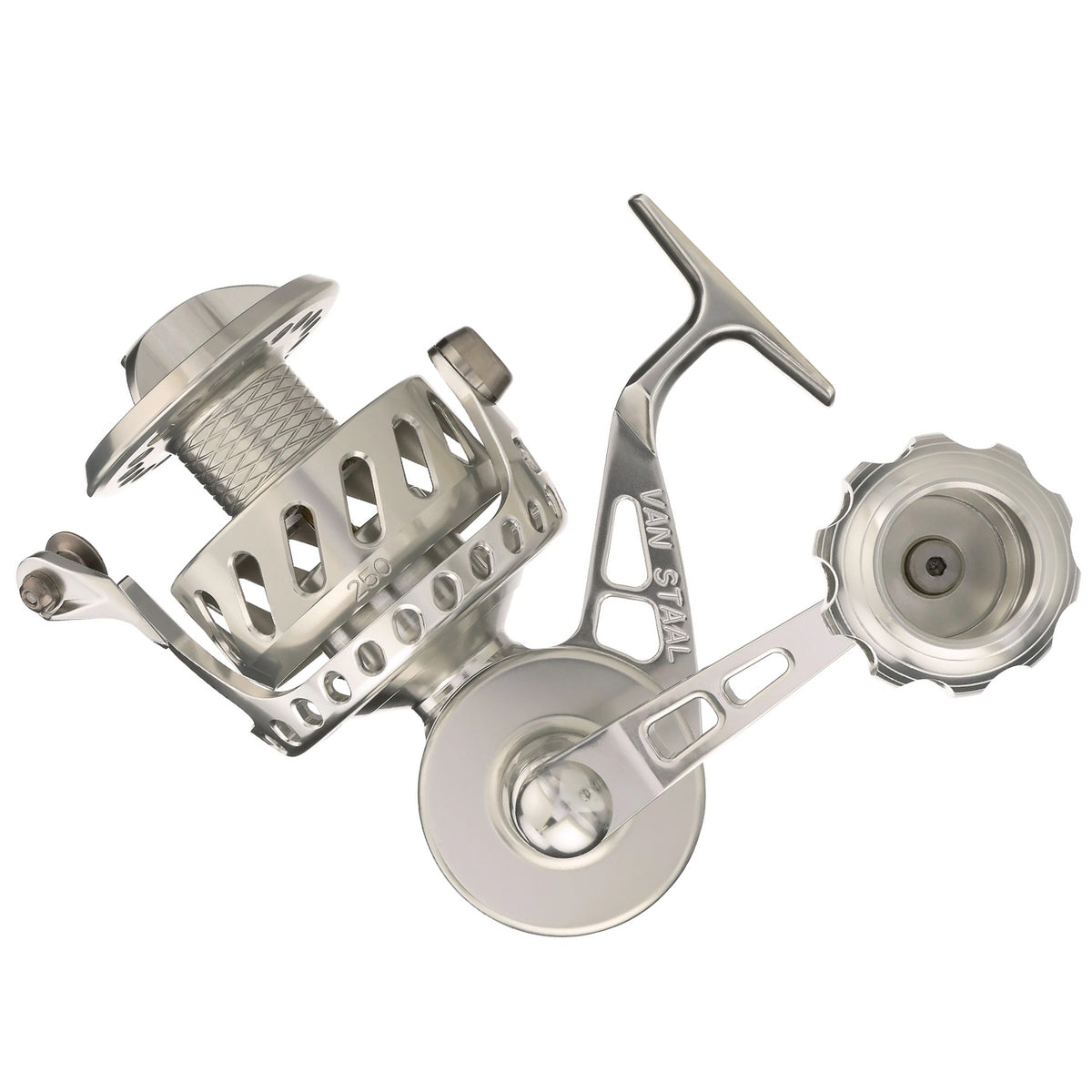 Van Staal VSX2 Silver Bail-Less Spinning Reel 250 4.25:1 LH | VS250SX2