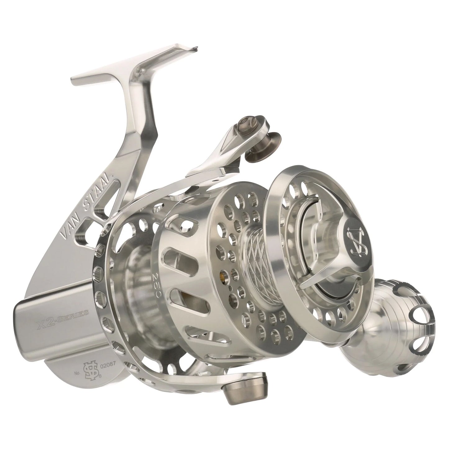 Van Staal VSX2 Silver Bail-Less Spinning Reel 250 4.25:1 LH | VS250SX2