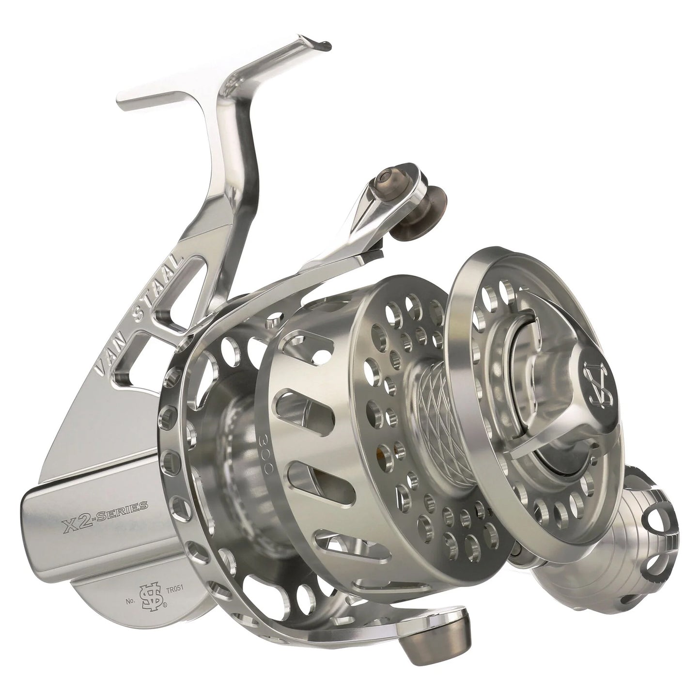 Van Staal VSX2 Silver Bail-Less Spinning Reel 300 5.1:1 LH | VS300SX2
