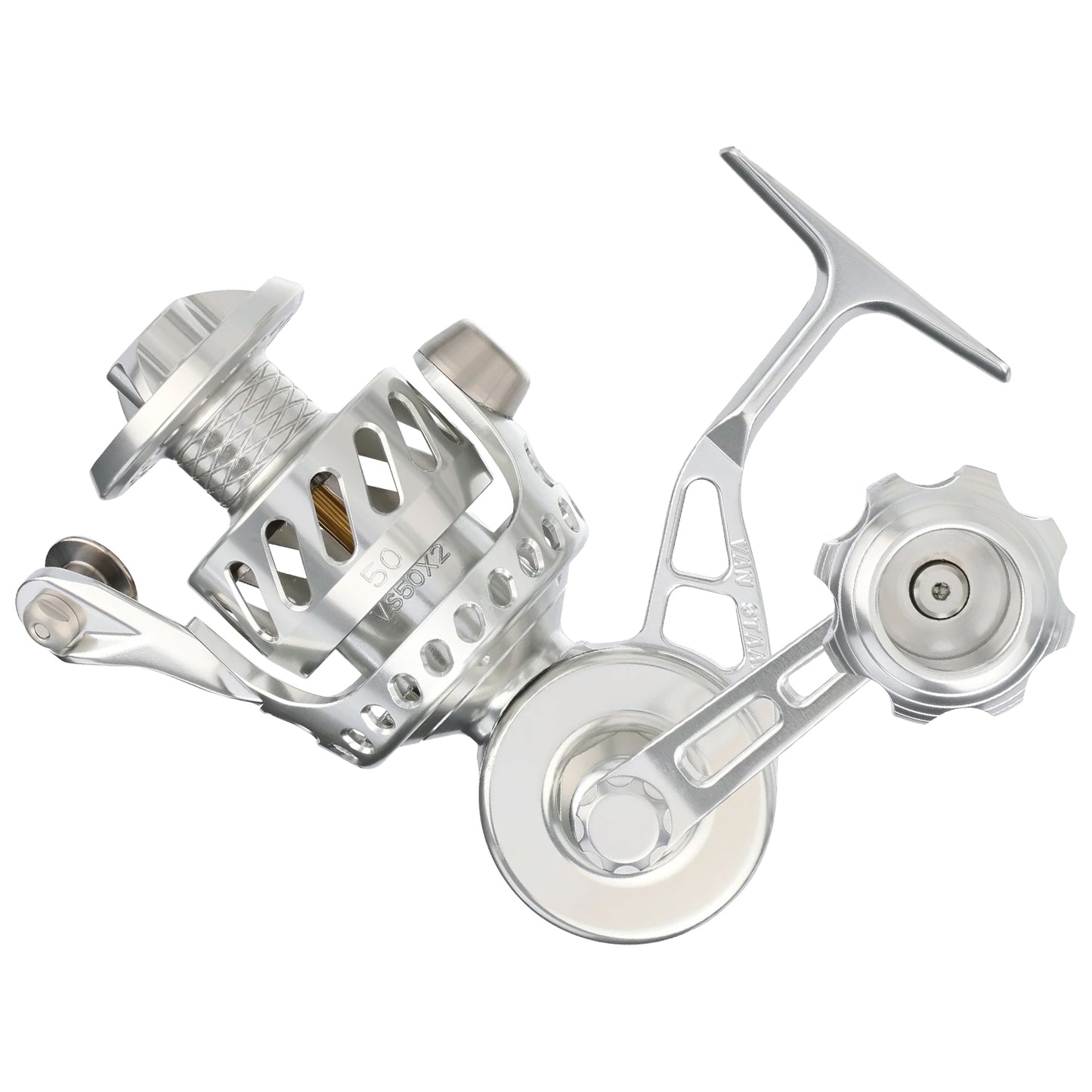 Van Staal VSX2 Silver Bail-Less Spinning Reel 50 5.9:1 LH | VS50SX2