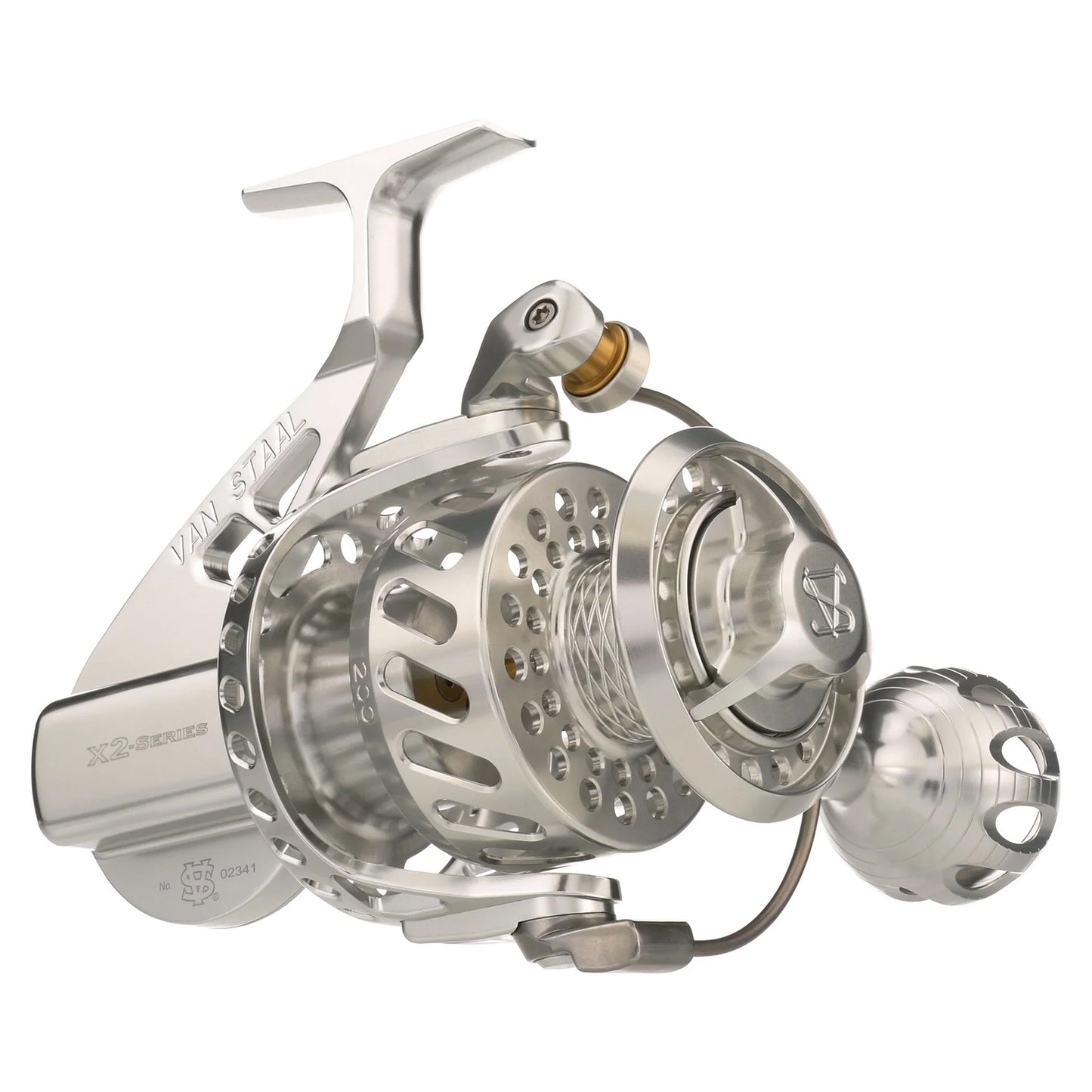 Van Staal VSX2 Silver Bailed Spinning Reel 200 4.25:1 LH | VSB200SX2