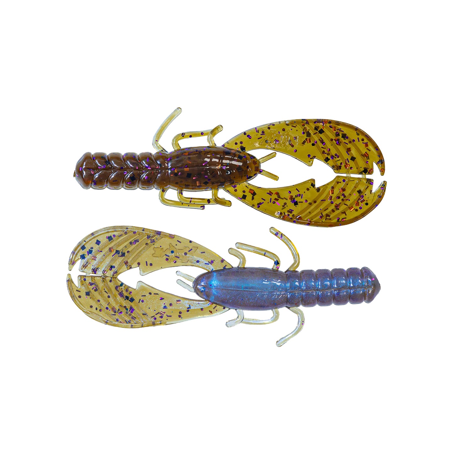 Xzone Lures Muscle Back Craw 4" 7pk