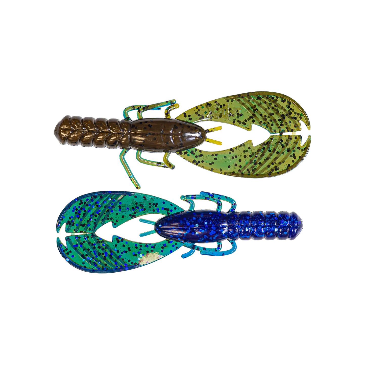 Xzone Lures Muscle Back Craw 4" 7pk