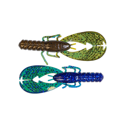 Xzone Lures Muscle Back Craw 4" 7pk