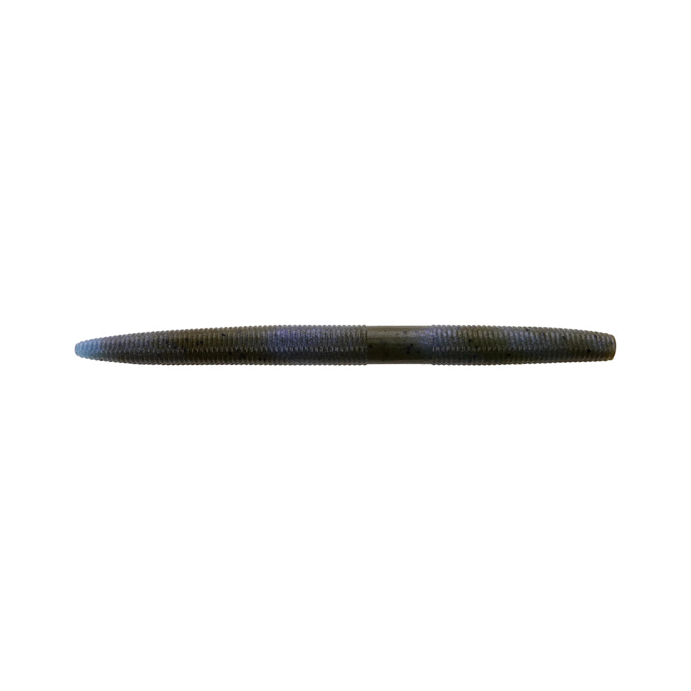 The Yamamoto Senko by Yamamoto is a double-ended metal stud with threads along its entire length, ideal for joining two components—similar to assembling parts of a fishing lure or soft plastic bait. Shown on a plain white background.