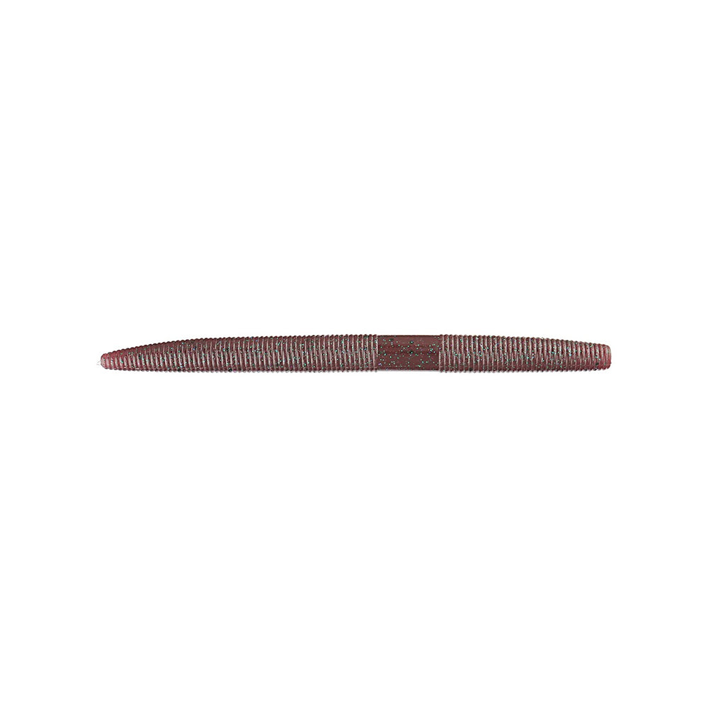 A metal file with a ridged surface and tapered shape, perfect for shaping materials when crafting custom fishing lures like the Yamamoto Senko by Yamamoto. The handle integrates smoothly into the filing surface.